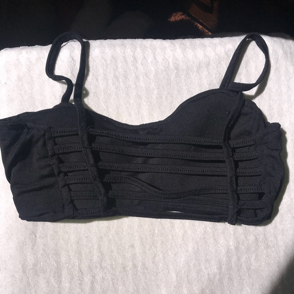 Caged bra